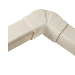 Conduit en PVC réglable 80x60mm avec base et couvercle, pliage plat pour systèmes de climatisation, pièces de climatisation - Product Image 1