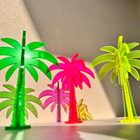 L'acrylique fait des palmiers éclairés artificiels Lowes pour la décoration de la maison