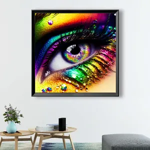 Factory direct sales 5d full square crystal art kits diy diamond dot painting art canvas for painting