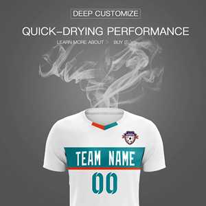 Conjuntos Deportivos Clásicos Blancos Personalizados, Camiseta de Fútbol - Product Image 5