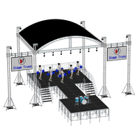 Bloque de Soporte de Aluminio para Estructura de Truss, Caja de Soporte para Iluminación de Eventos, Bloque de Soporte para Truss de DJ, para Sistema de Truss de Techo de Torre