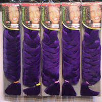 Extensions de cheveux synthétiques classiques très vendues pour tresses afro longues et volumineuses, 165g, 41 pouces, qualité supérieure, pré-étirées, effet Yaki, en vrac