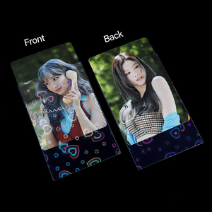 Nouveauté ! !! Protège-cartes KPOP HOLOGRAM de qualité supérieure, motif cœur jumeaux, 5000 pièces, épaisseur premium - Product Image 4