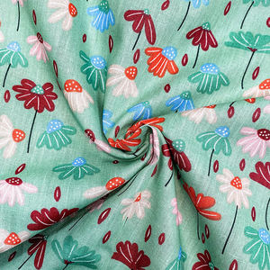 Tissu en jersey de coton imprimé flore écologique Super doux 100% coton <span class=keywords><strong>japonais</strong></span> Liberty Lawn Fabrics By the Yard - Product Image 2