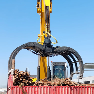 Camión Cargador con Garra Rotatoria Hidráulica para Troncos de Madera, Nuevo, para Industrias de la Construcción, Manipulación de Materiales de Excavadora - Product Image 4