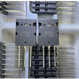 Paire de transistors de puissance audio 2SA1943 2SC5200 pour amplificateur, 150W TO3P, A1943 C5200 - Product Image 1