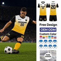 Maillot de football en polyester 100 % respirant, personnalisable, avec impression par sublimation intégrale, pour clubs et équipes sportives – Vente en gros