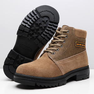 San Niu Xie Ye Men's Winter Snow <b>Boots</b> Thickened Wool Lined Mid Heel Front <b>Laces</b> Solid Color Warm For Cold Weather - Product Image 2