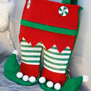 Custom logo Size <b>Christmas</b> Decorations Tote <b>Bag</b> Children Xmas Candy <b>Bag</b> for Kids Gifts - Product Image 2
