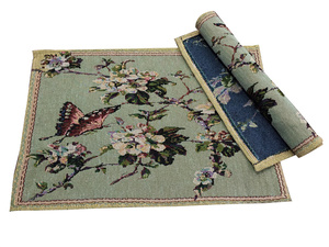 مفرش طاولة منسوج مخصص بالجملة من القطن والبوليستر والجاكار - Product Image 5