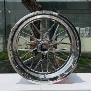 Rines de Camioneta Forjados Personalizados de 22x12, 24x12, 24x14, 26x14, 26x16, 28x16, 30x16 Pulgadas, 6 y 8 Birlos, 8*170, 8*180 para <span class=keywords><strong>Ford</strong></span>, Chevy, GMC, Dodge - Product Image 1