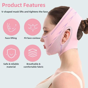 Bandeau de maintien facial élastique en Spandex respirant personnalisé pour le sport, idéal pour l'extérieur et le sport quotidien de nuit - Product Image 5
