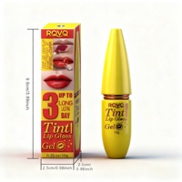 Rouge à Lèvres Liquide Teinté Effet Tatouage 10g Personnalisé OEM, Anti-transfert, Longue Tenue, pour Maquillage Quotidien des Lèvres