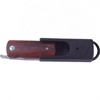 Boutique Damascus staal mini vouwmes met sandelhout handvat, EDC, kamperen, jagen, fruit snijden, aanpasbaar gevechtsmes
