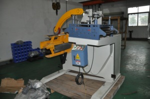 Tấm kim loại thép cuộn thủy lực thư giãn tua lại máy uncoiler và con lăn ép 2 trong 1 decoiler ép - Product Image 6