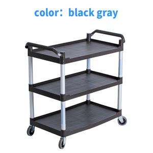 Groothandel Plastic Multifunctionele Trolley Commerciële Catering Keuken Eetwagen - Product Image 4