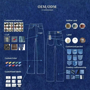 Jeans OEM personnalisés pour femme, <span class=keywords><strong>taille</strong></span> <span class=keywords><strong>haute</strong></span>, coupe baril, délavé vintage, avec coutures apparentes, coupe ample, style streetwear - Product Image 6