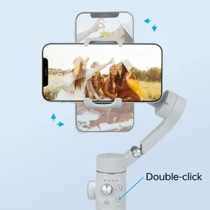 Estabilizador de Teléfono JHD <span class=keywords><strong>FeiyuTech</strong></span> VB4SE Vimble 4 Se Kit, Gimbal Portátil con Seguimiento Facial por IA y Luz de Relleno Magnética para IOS y Android - Product Image 5