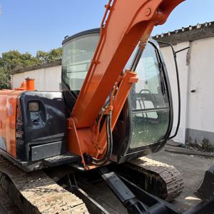 Excavatrice Hitachi d'occasion de 7 tonnes à vendre Excavatrice Zaxis70 d'occasion à vendre Excavatrice hydraulique sur chenilles Hitachi Zaxis120 - Product Image 2