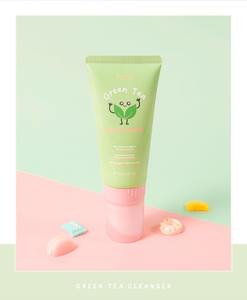 คลีนเซอร์ล้างหน้าสูตรน้ำ สำหรับ<span class=keywords><strong>ผู้หญิง</strong></span> ผลิตภา<span class=keywords><strong>ย</strong></span>ใต้แบรนด์ส่วนตัว พร้อมโลโก้สั่งทำ วิตามินซี ชาเขียว ไนอะซินาไมด์ ช่วยให้ผิวขาวกระจ่างใส ทำความสะอาดล้ำลึก ควบคุมความมัน - Product Image 6