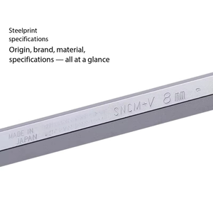 <span class=keywords><strong>Clé</strong></span> hexagonale EIGHT-EX 8 mm |   Acier japonais SNCM+V |   <span class=keywords><strong>Clé</strong></span> <span class=keywords><strong>Allen</strong></span> <span class=keywords><strong>de</strong></span> haute <span class=keywords><strong>précision</strong></span> pour la réparation <span class=keywords><strong>de</strong></span> machines industrielles - Product Image 4