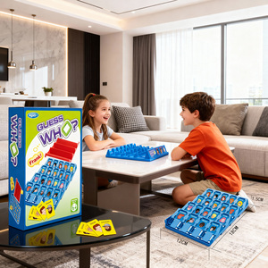 Divertido <span class=keywords><strong>Juego</strong></span> de Mesa Educativo de Plástico para Niños de 6+ Años con Tarjetas de Adivinación de Personajes 'I Am'-Desarrollo de la Inteligencia - Product Image 4