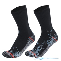 Chaussettes de sport respirantes et imperméables à séchage rapide pour activités de plein air, alpinisme, camping, ski, pêche à la ligne et équitation