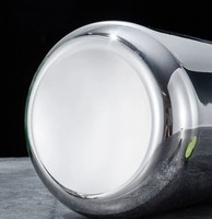 Seau à glace en acier inoxydable, petit seau à vin en métal pour champagne, bière, bar, fête, usage domestique
