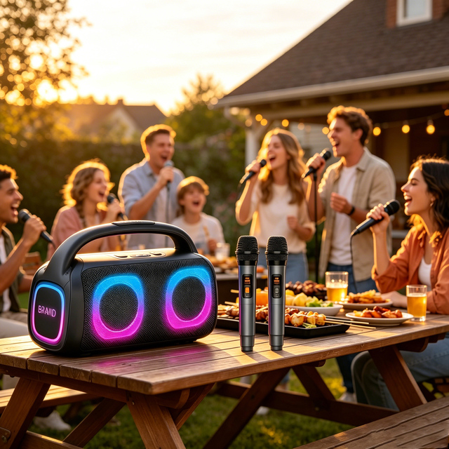 DR-501 Altavoces De Alta Calidad De Audio Bafle Bleutoof Haut Parleur Avec Micro Karaoke Speaker with Mic and bluetooth