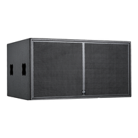 Subwoofer LS3 série LS LS118B/LS218B 18 pouces 4 ohms 700W/1400W enceinte en bois à poser au sol