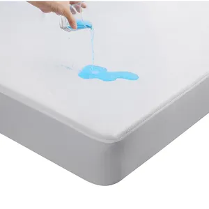 透气床垫防螨防过敏软棉毛圈防水防臭虫床垫保护器