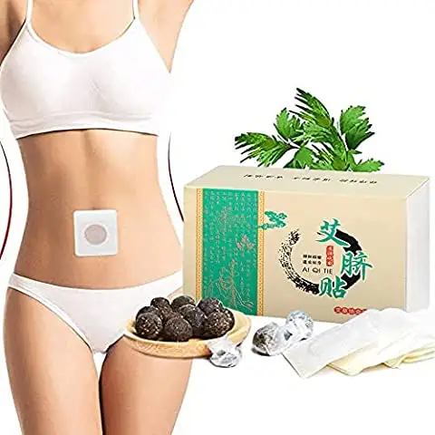 moxa belly patch moxa weight loss patch Chinese fast slimming patch beer belly bucket waist Traditional Chinese Medicine