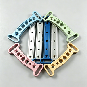 Correa de ajuste porosa de aleación de aluminio mecanizada por CNC a medida EBM, mecanizado de precisión para accesorios de hardware - Product Image 5