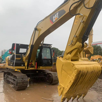 Excavatrice CAT329D d'occasion, petite machine de terrassement, pompe hydraulique à chenilles, boîte de vitesses, moteur à faible nombre d'heures, en vente