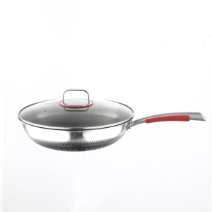 Padella a Tre Strati in Acciaio Inox, Compatibile con Induzione, Lavabile in Lavastoviglie e Utilizzabile in Forno, Manico Anticalore, Adatta a Tutti i Tipi di Cottura - Product Image 6