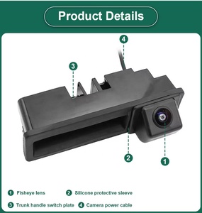 GreenYi 170 องศา AHD 1920x1080Pกล้องด้านหลังสําหรับ<span class=keywords><strong>Audi</strong></span> A3 8P <span class=keywords><strong>A6</strong></span> C6 A1 Q7 A4 B7 B6 S5 A6L Q5 กลางคืน - Product Image 3