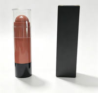 Stik Kontur Krim Beraroma Khusus Label Pribadi Silky Multi-guna Stik Bronzer Wajah OEM ODM