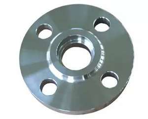 אוגן פלדה אל חלד מלוטשת עם חיבור שקע, ראש אוגן מחושל, צוואר ריתוך, תקן ISO, אוגן לתעשיית הבנייה - Product Image 4