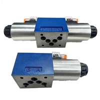 Vanne directionnelle hydraulique à solénoïde série 4WE10 NG10 Cetop 5 type Rexroth, commande électrique DC24V AC220V pour système hydraulique