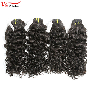 VIP soeur 100% paquets de cheveux brésiliens non transformés pas cher fermeture à lacet cheveux bouclés italiens de <span class=keywords><strong>Aliexpress</strong></span> - Product Image 2