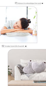 電気加熱枕 ハート型 温かい 柔らかく快適 - Product Image 3