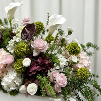 Tafelloper Bloemstuk Bruiloft Fotografie Prop Decor
