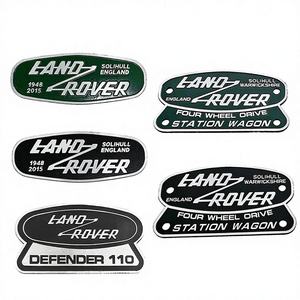 Emblema Metálico Decorativo para la Parte Delantera y Trasera del Coche, Accesorios para DEFENDER 110 SOLIHULL ENGLAND 2015 - Product Image 4
