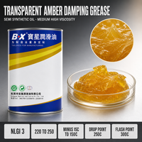 Graisse silicone transparente amortissante NLGI 3, directement de l'usine, pour joints d'aspirateurs, charnières de portes, boutons et commandes rotatives