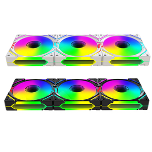 Nhà máy miễn phí tùy chỉnh RGB 12V người hâm mộ PC trường hợp làm mát máy tính <span class=keywords><strong>CPU</strong></span> Cooler Fan 120mm 1600 rpm trường hợp máy tính người hâm mộ 120mm argb 5v-3pin - Product Image 6