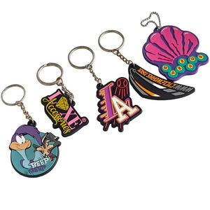Promotional Wholesale Personalized 2D PVC Keychain Japan Car Pattern Custom LOGO Shape Soft Rubber PVC Plastic Keychain Keychain - Product Image 1