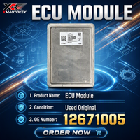 Módulo de Control del Motor Original Usado ECU 12671005, Unidad de Computación del Motor OEM, Reemplazo para la Unidad de Control del Motor GM E80