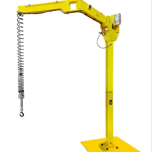 Factory China 2 Ton 360 Degree Rotating Electric type JIB Crane with Electric Hoist or Chain Hoist
