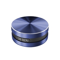 Haut-parleur Bluetooth à conduction osseuse en alliage d'aluminium 5W, mini haut-parleur portable sans fil FM à ventouse pour la maison, la voiture et le bureau