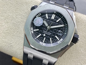 Montre mécanique de luxe de qualité supérieure, étanche, 42 mm, mouvement ZF Factory ETA 3120, 15710, luminescente, Audemars Super Diver. - Product Image 3